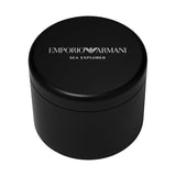 Emporio Armani Sea Explorer Turquoise Blue Dial Black Steel Strap Watch for Men - AR60084 Authentic Buy Shop Now
