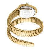 Just Cavalli Classico Lungo Red Dial Gold Steel Strap Watch for Women - JC1L248M0035 Authentic Buy Shop Now