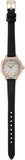 Emporio Armani Mia Mother of Pearl Dial Black Leather Strap Watch for Women - AR11598 Authentic Buy Shop Now