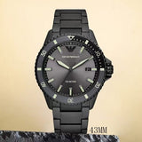 Emporio Armani World Explorer Black Dial Black Steel Strap Watch for Men - AR11398 Authentic Buy Shop Now