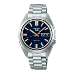 Seiko 5 Sports SNXS Automatic Blue Dial Silver Steel Strap Watch for Men - SRPK87K1 Authentic Buy Shop Now
