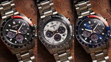 Seiko Prospex Speedtimer Solar Chronograph Blue Dial Silver Steel Strap Watch for Men - SSC913 Authentic Buy Shop Now