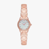 Emporio Armani Mia Mother of Pearl Dial Rose Gold Steel Strap Watch for Women - AR11671 Authentic Buy Shop Now
