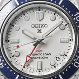 Seiko Prospex 1968 Heritage Diver's GMT 60th Anniversary White Dial Silver Steel Strap Watch for Men - SPB519J1 Authentic Buy Shop Now