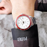 Seiko Presage Champagne Dial Silver Steel Strap Watch For Men - SRPH93J1 Authentic Buy Shop Now