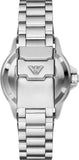 Emporio Armani Sea Explorer Green Dial Silver Steel Strap Watch for Men - AR60080 Authentic Buy Shop Now
