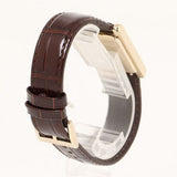 Emporio Armani Gino White Dial Brown Leather Strap Watch for Men - AR11665 Authentic Buy Shop Now