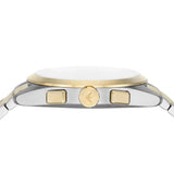 Emporio Armani Elegant Chronograph Cream Dial Two Tone Steel Strap Watch for Men - AR11605 Authentic Buy Shop Now