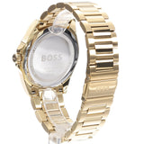 Hugo Boss Strike Blue Dial Gold Steel Strap Watch for Men - 1514172 Authentic Buy Shop Now