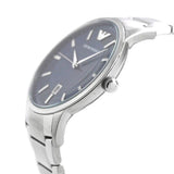 Emporio Armani Renato Blue Dial Silver Steel Strap Watch for Men - AR11180 Authentic Buy Shop Now