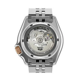 Seiko 5 GMT Sport Asia Exclusive Limited Edition Off White Dial Silver Steel Strap Watch for Men - SSK046K1 Authentic Buy Shop Now