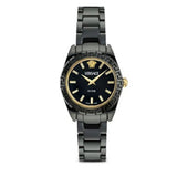 Versace DV One Mini Black Dial Black Steel Strap Watch for Women - VE9F00124 Authentic Buy Shop Now