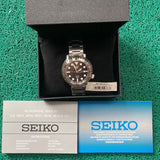 Seiko 5 Sports Automatic Black Dial Silver Steel Strap Watch for Men - SRPC61J1 Authentic Buy Shop Now