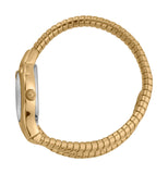 Just Cavalli Serpente Metallica Green Dial Gold Steel Strap Watch for Women - JC1L208M0045 Authentic Buy Shop Now