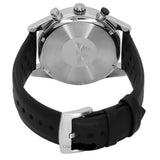 Emporio Armani Racer Chronograph Black Dial Black Leather Strap Watch for Men - AR11635 Authentic Buy Shop Now