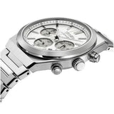 Seiko Conceptual Chronograph White Dial Silver Steel Strap Watch for Men - SSB451P1 Authentic Buy Shop Now