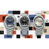 Seiko 5 Sports SNXS Automatic Blue Dial Silver Steel Strap Watch for Men - SRPK87K1 Authentic Buy Shop Now
