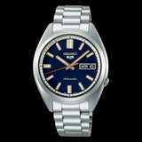 Seiko 5 Sports SNXS Automatic Blue Dial Silver Steel Strap Watch for Men - SRPK87K1 Authentic Buy Shop Now