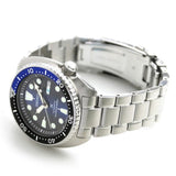 Seiko Prospex Deep Blue Batman Turtle Diver's Automatic Blue Dial Silver Steel Strap Watch for Men - SRPC25J1 Authentic Buy Shop Now