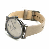Emporio Armani Luigi Beige Dial Beige Leather Strap Watch for Men - AR11116 Authentic Buy Shop Now