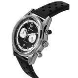Emporio Armani Racer Chronograph Black Dial Black Leather Strap Watch for Men - AR11635 Authentic Buy Shop Now