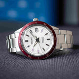 Seiko Presage Champagne Dial Silver Steel Strap Watch For Men - SRPH93J1 Authentic Buy Shop Now