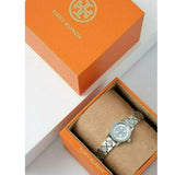 Tory Burch Reva Silver Dial Silver Steel Strap Watch for Women - TBW4044 Authentic Buy Shop Now