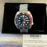 Seiko Prospex PADI Special Edition Automatic Blue Dial Silver Steel Strap Watch for Men - SRPE99 Authentic Buy Shop Now
