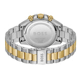 Hugo Boss Admiral Chronograph Blue Dial Two Tone Steel Strap Watch for Men - 1514257 Authentic Buy Shop Now
