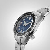 Seiko Prospex Marinemaster Automatic Scuba Divers Blue Dial Silver Steel Strap Watch for Men - SPB187J1 Authentic Buy Shop Now