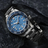 Seiko Prospex Glacier Save The Ocean Special Edition Automatic Blue Dial Silver Steel Strap Watch for Men - SPB299J1 Authentic Buy Shop Now