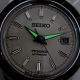 Seiko Presage Champagne Dial Silver Steel Strap Watch For Men - SRPH93J1 Authentic Buy Shop Now