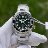 Seiko Prospex 140th Anniversary Limited Edition Automatic Scuba Divers Green Dial Silver Steel Strap Watch for Men - SPB207J1 Authentic Buy Shop Now
