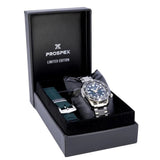 Seiko Prospex 140th Anniversary Limited Edition Automatic Scuba Divers Green Dial Silver Steel Strap Watch for Men - SPB207J1 Authentic Buy Shop Now