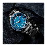 Seiko Prospex Glacier Save The Ocean Special Edition Automatic Blue Dial Silver Steel Strap Watch for Men - SPB299J1 Authentic Buy Shop Now