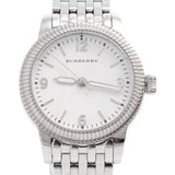 Burberry Utilitarian White Dial Silver Steel Strap Watch for Women - BU7856 Authentic Buy Shop Now