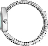 Just Cavalli Lady Snake Blue Dial Silver Steel Strap Watch for Women - JC1L249M0015 Authentic Buy Shop Now