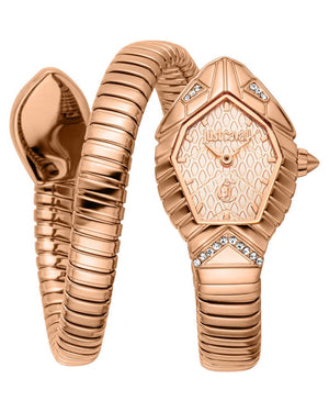 Just Cavalli Speranza Rose Gold Dial Rose Gold Steel Strap Watch for Women - JC1L356M0045 Authentic Buy Shop Now
