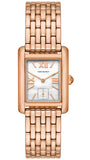 Tory Burch Eleanor Mother of Pearl White Dial Rose Gold Steel Strap Watch for Women - TBW1079 Authentic Buy Shop Now