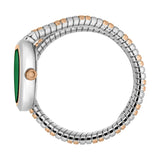Just Cavalli Aversa Green Dial Two Tone Steel Strap Watch for Women - JC1L222M0075 Authentic Buy Shop Now