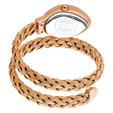 Just Cavalli Novara Green Dial Rose Gold Steel Strap Watch for Women - JC1L264M0045 Authentic Buy Shop Now