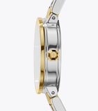 Tory Burch Reva Gold Dial Two Tone Steel Strap Watch for Women - TBW4016 Authentic Buy Shop Now