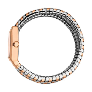 Just Cavalli Romina Rose Gold Dial Two Tone Steel Strap Watch for Women - JC1L395M0065 Authentic Buy Shop Now