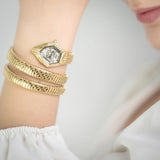 Just Cavalli Vita White Dial Gold Steel Strap Watch for Women - JC1L355M0025 Authentic Buy Shop Now
