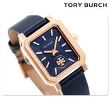Tory Burch Robinson Quartz Blue Dial Blue Leather Strap Watch for Women - TBW1511 Authentic Buy Shop Now