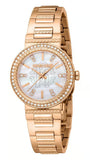 Just Cavalli Donna Glam Mother of Pearl White Dial Rose Gold Steel Strap Watch for Women - RC5L098M0045 Authentic Buy Shop Now