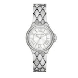 Michael Kors Camille Pave Crystals Silver Dial Silver Steel Strap Watch for Women - MK4804 Authentic Buy Shop Now