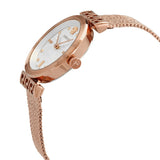 Versace Meander White Dial Rose Gold Mesh Bracelet Watch for Women - VELW00620 Authentic Buy Shop Now