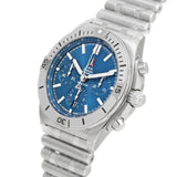 Breitling Chronomat B01 42 Frecce Tricolori Blue Dial Silver Steel Strap Watch for Men - AB01344A1C1A1 Authentic Buy Shop Now