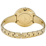 Swarovski Crystalline Bracelet White Dial Gold Steel Strap Watch for Women - 5269253 Authentic Buy Shop Now